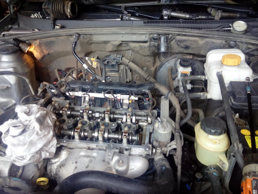 Клапана шевроле лачетти 1.6