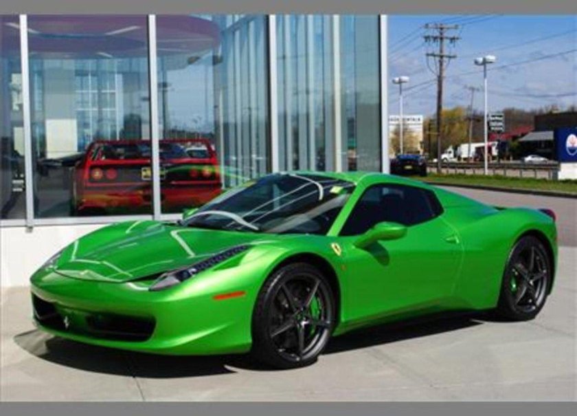 Ferrari 458 Green