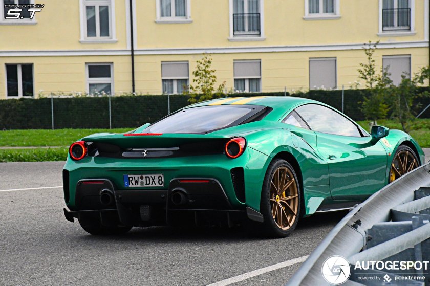 Феррари 488 цвета