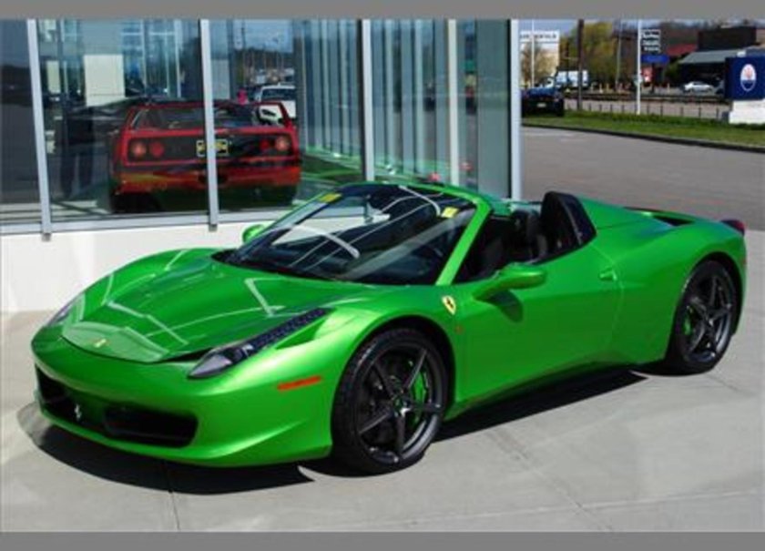 Ferrari 458 Green