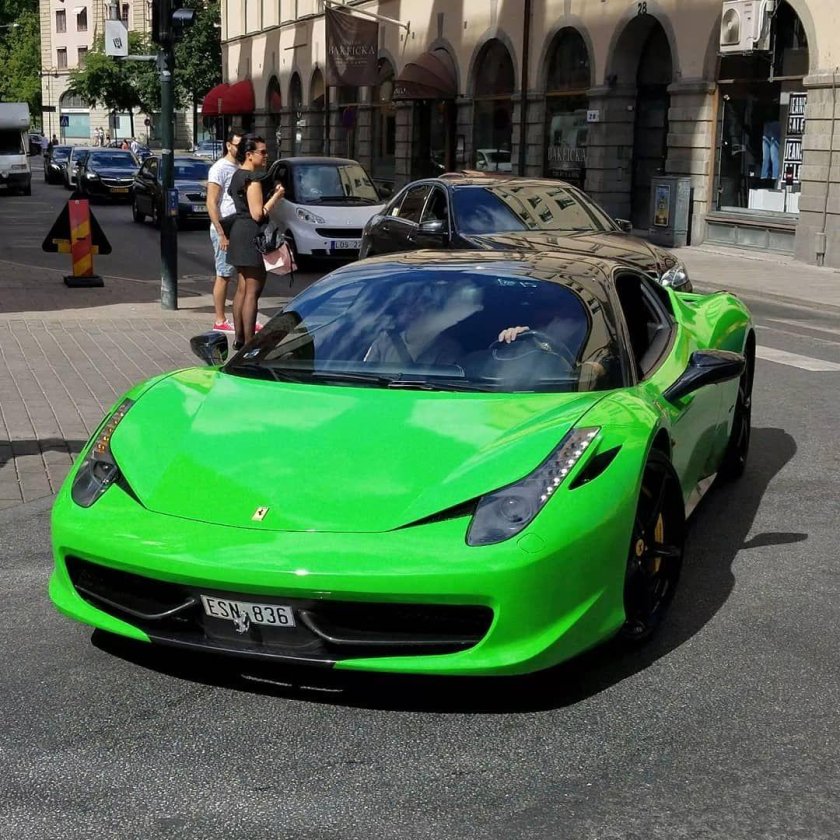 Ferrari 458 Green