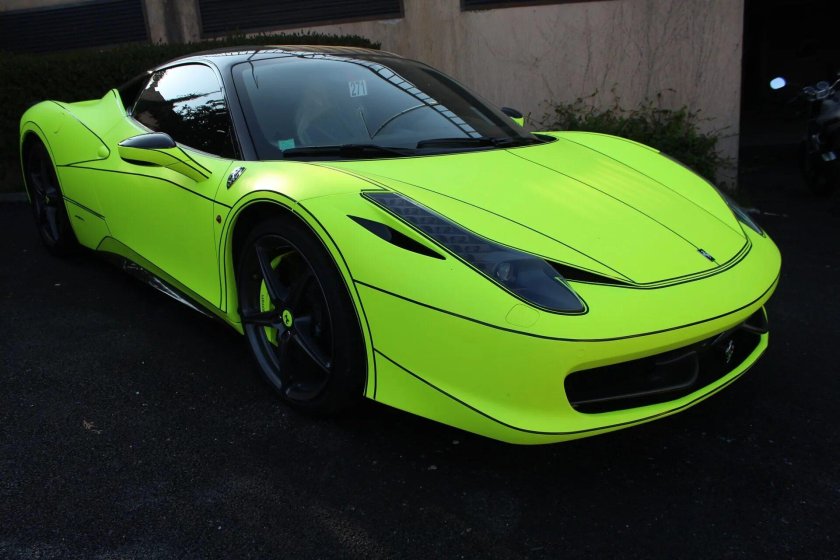 Ferrari 458 Green