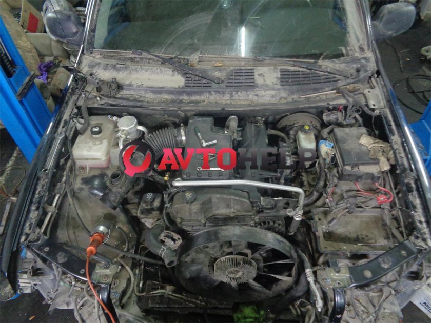 Шевроле блейзер снятие ДВС