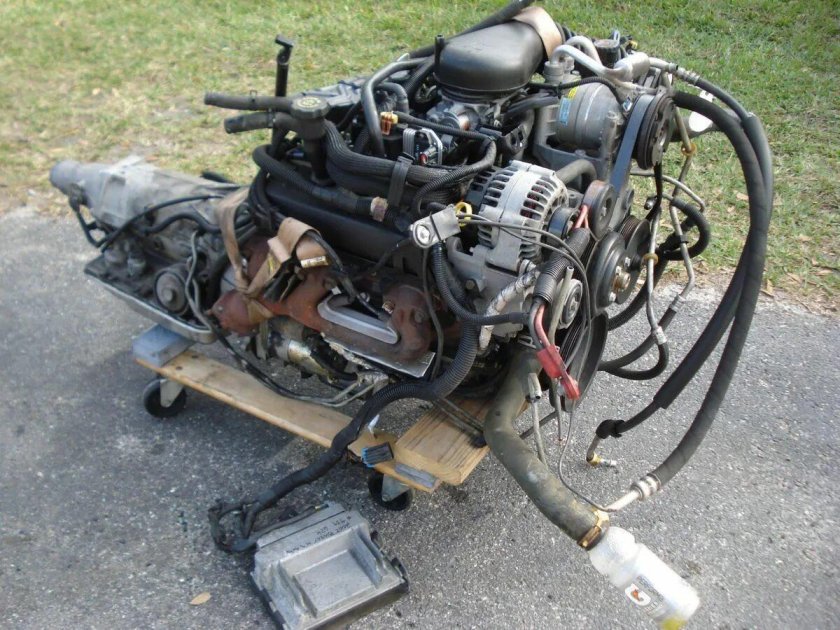 Двигатель l35 vortec v6