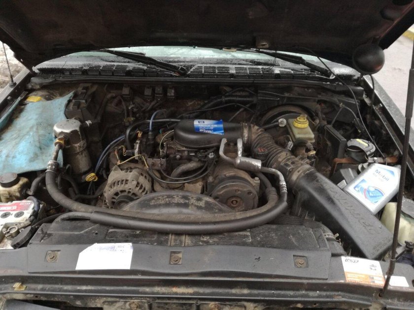 Двигатель Chevrolet Blazer 2.2