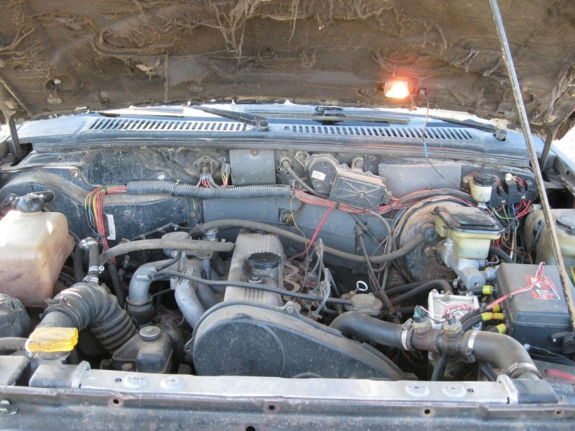 Двигатель Шевроле блейзер 4.3