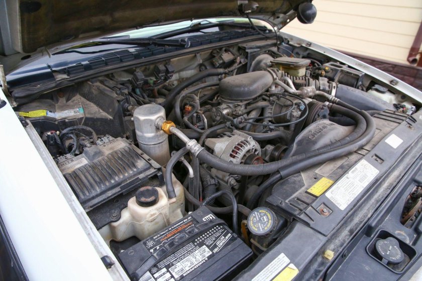 Chevrolet Blazer вакуумная система