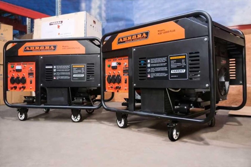 Аврора Генератор бензиновый 8.5 КВТ