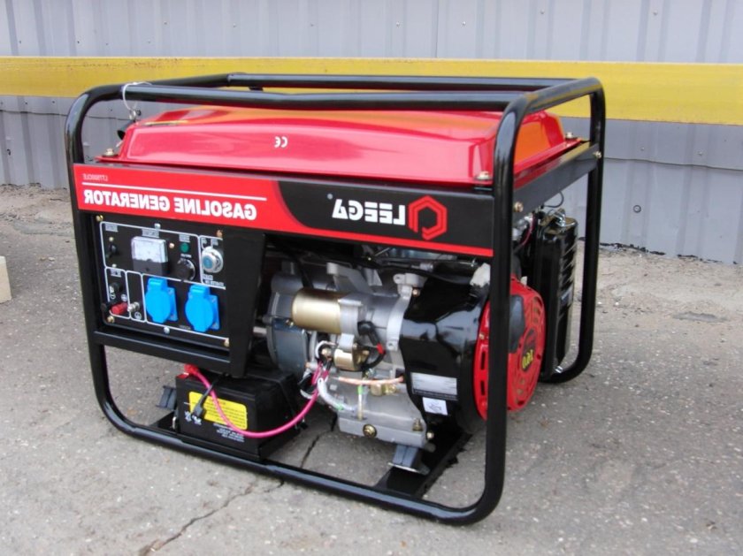 Генератор 6500 бензиновый с АВР