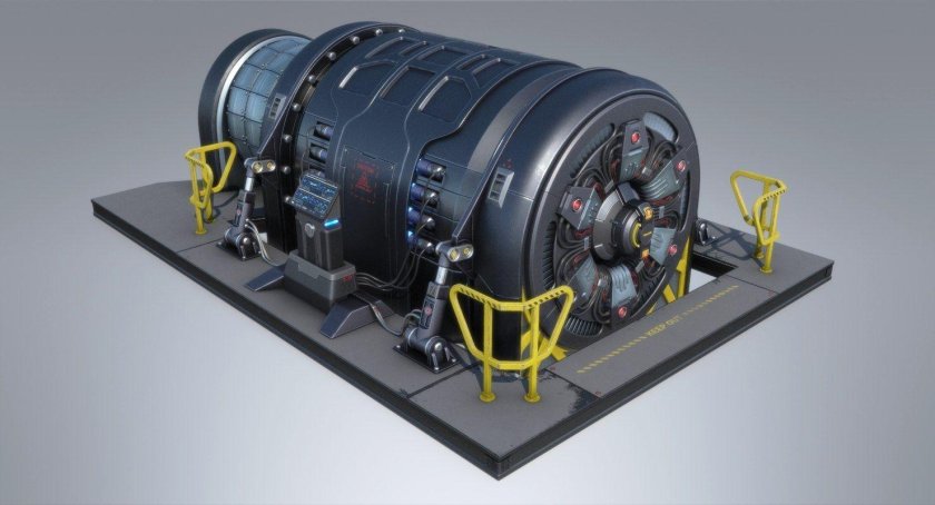 Генератор АЭС 1200 3d