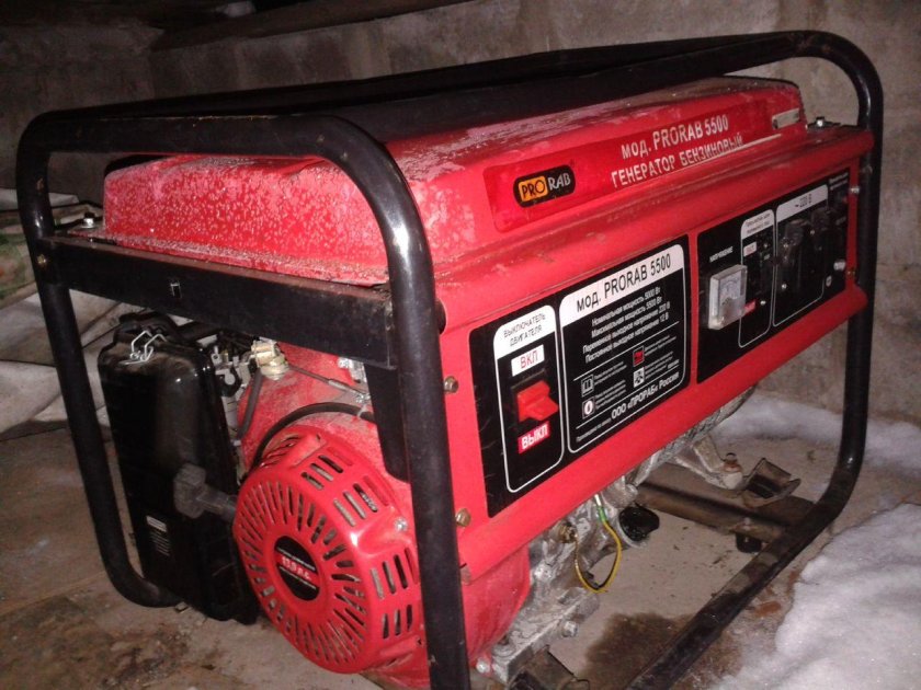 Генератор бензиновый Редверг 5,5 КВТ