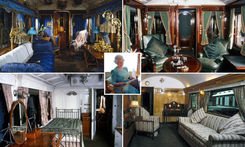 Королевский поезд елизаветы