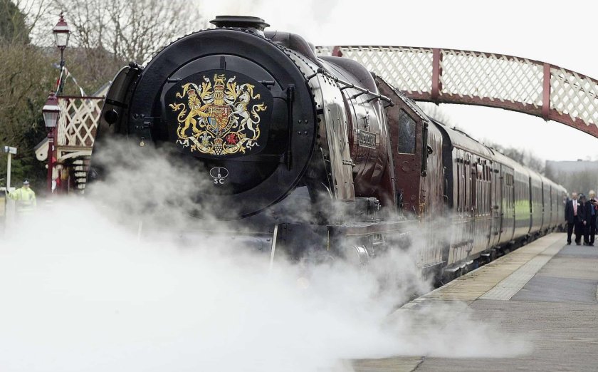 Поезд королевы великобритании