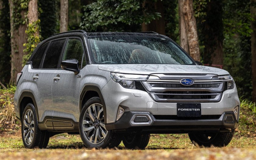 Новый субару форестер 2025