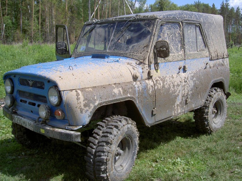УАЗ 469 старый