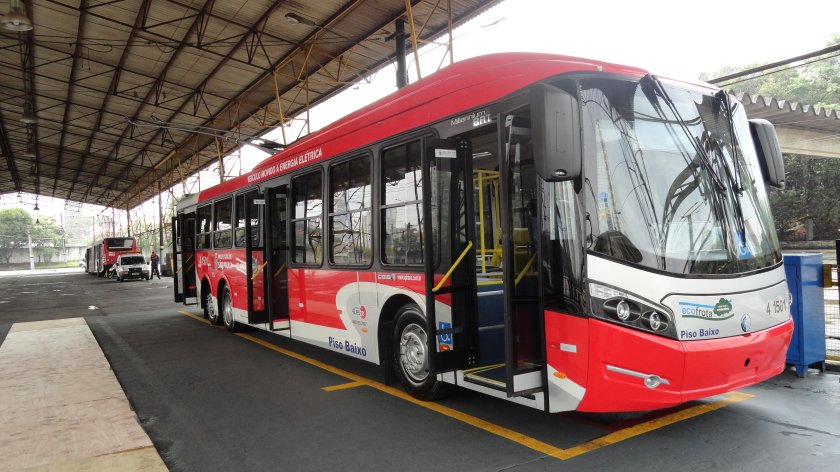 Троллейбус в Сан Паулу