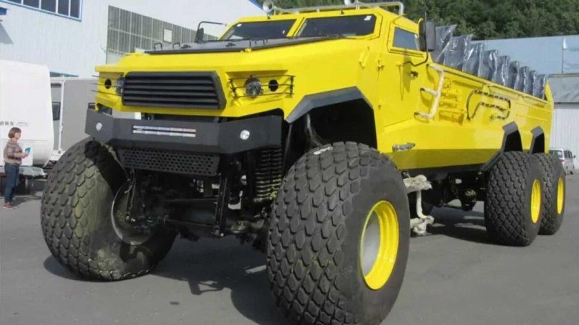 Монстр 6×6 машина