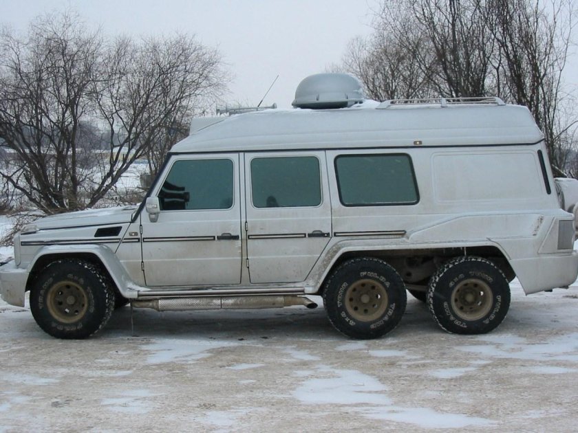 Гелендваген 6х6 и УАЗ 6х6