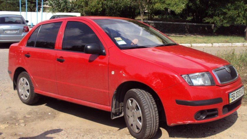 Шкода Фабия седан 2007