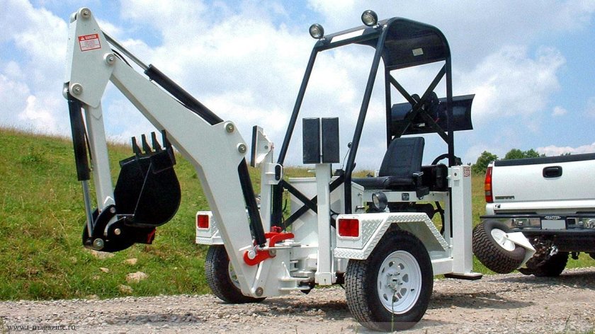 Мини экскаватор прицепной ti-ex15