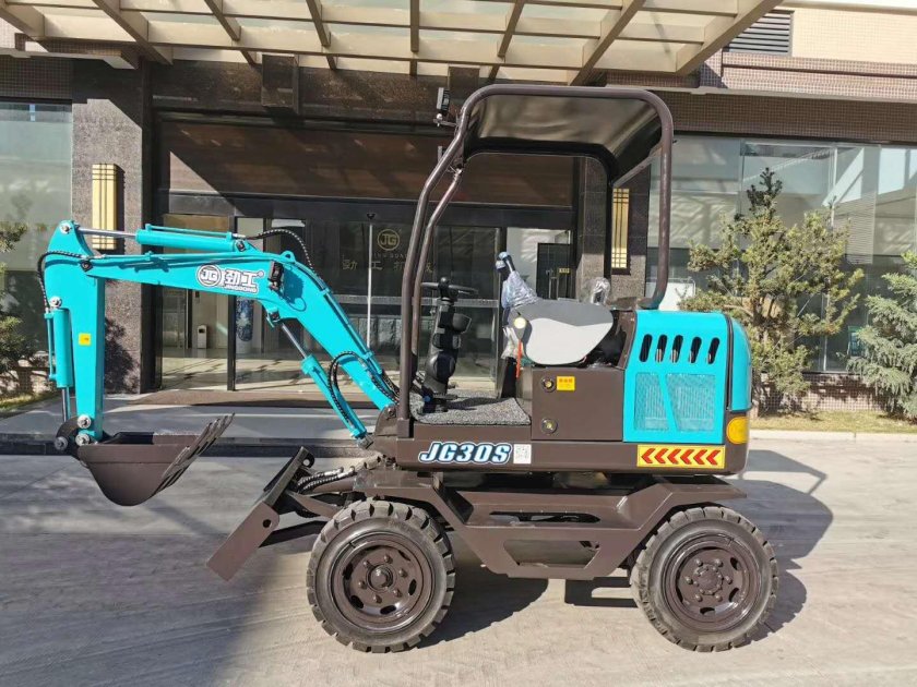 Колесный мини экскаватор к20