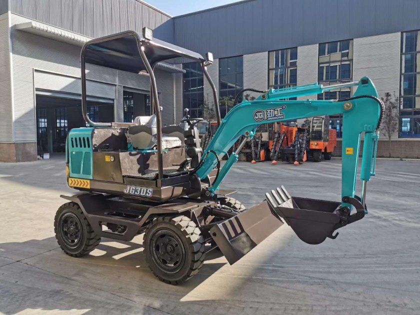 Колесный мини экскаватор к20