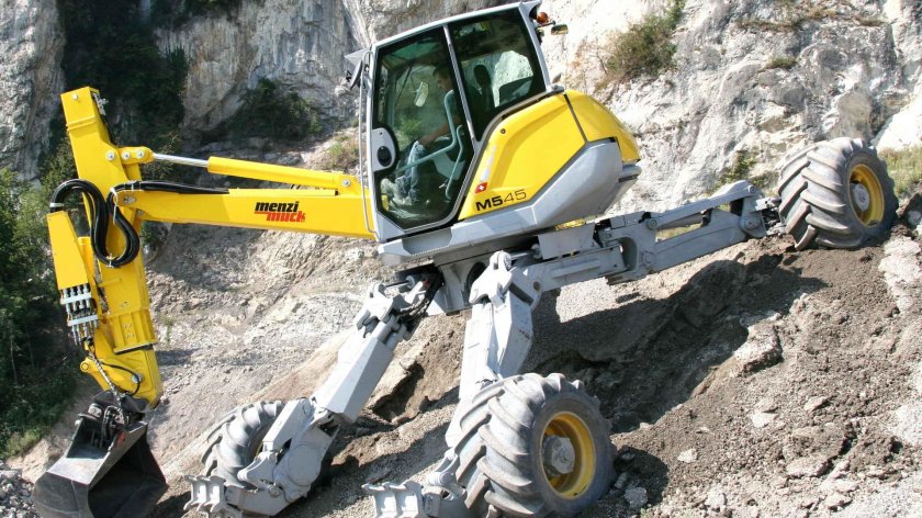 Menzi Muck экскаваторы