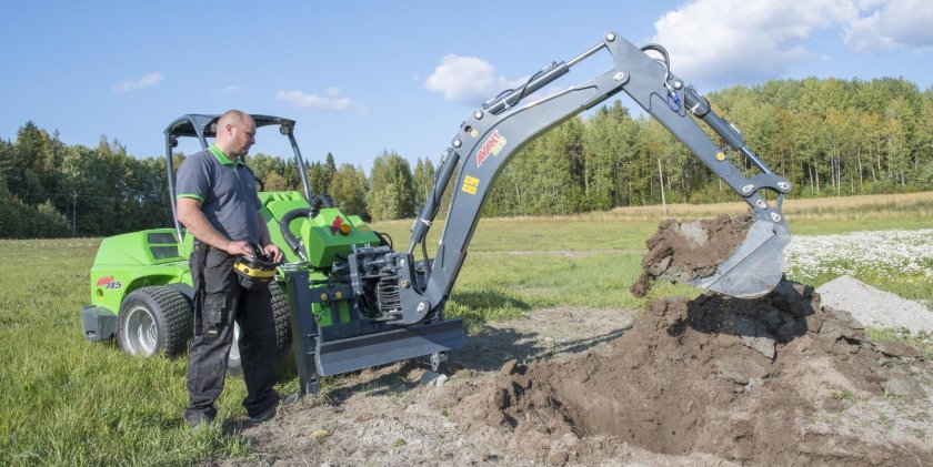 Авант экскаватор