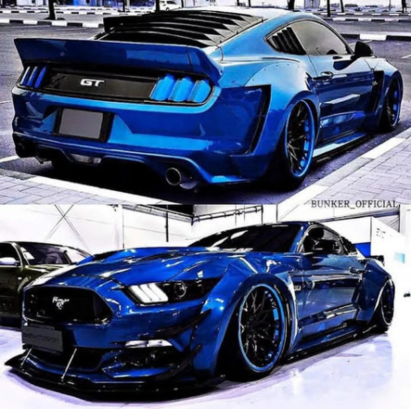 Форд Мустанг в обвесе