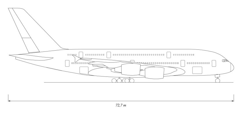 Боинг 737 чертеж