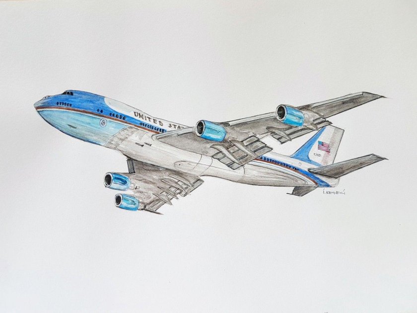 Современная Авиация рисунок