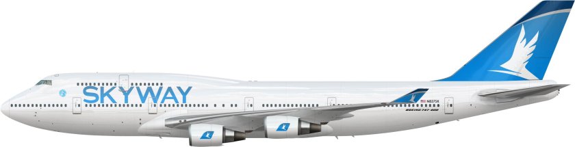 Boeing 737 сбоку без фона