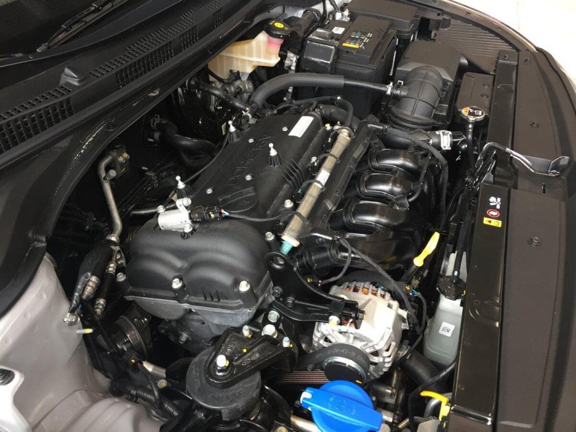 Двигатель Хендай Солярис 1.6