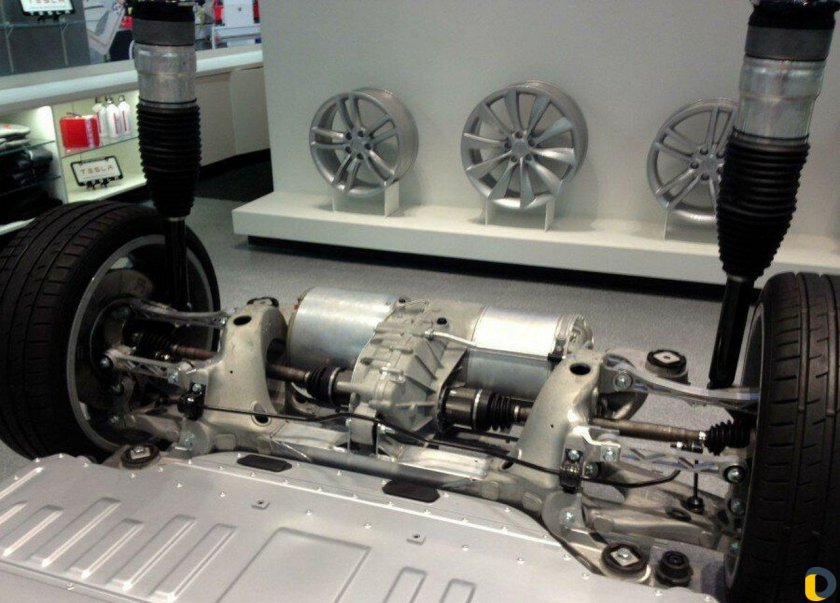 Электромотор Tesla model 3