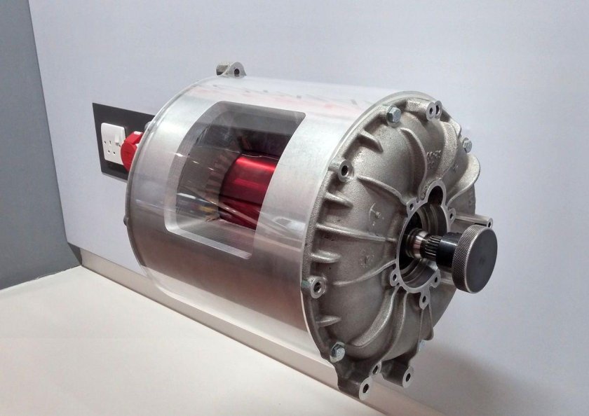 Асинхронный двигатель Тесла модель s