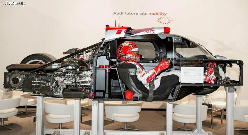 Болид ф1 в разрезе