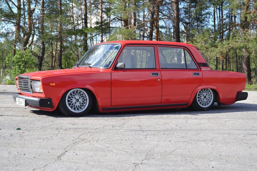 Реклама ВАЗ 2107