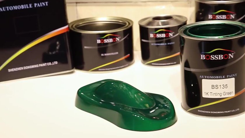 Полиуретановая краска для авто