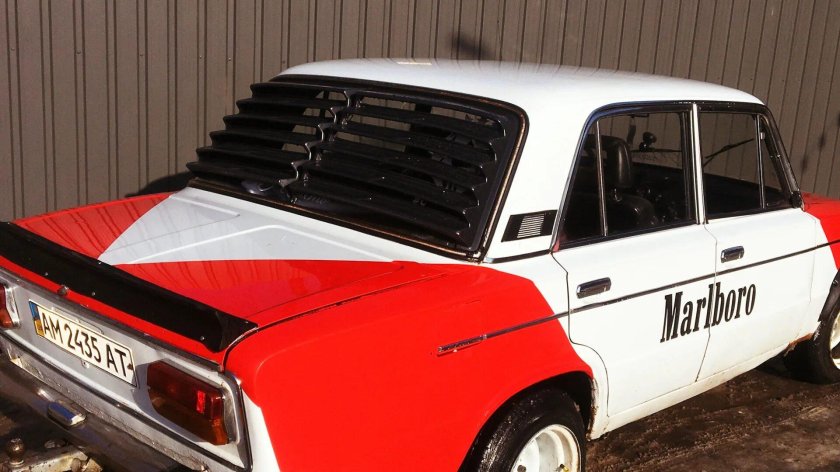 ВАЗ 2103 Мальборо рисунок