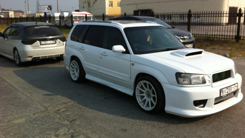 Subaru Forester sg5 обвесы
