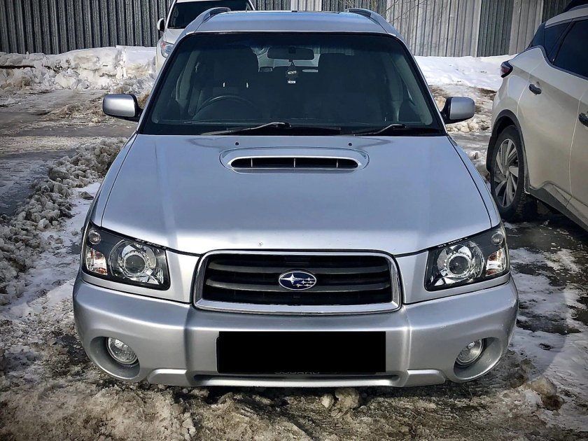 Линзы в Forester sg5