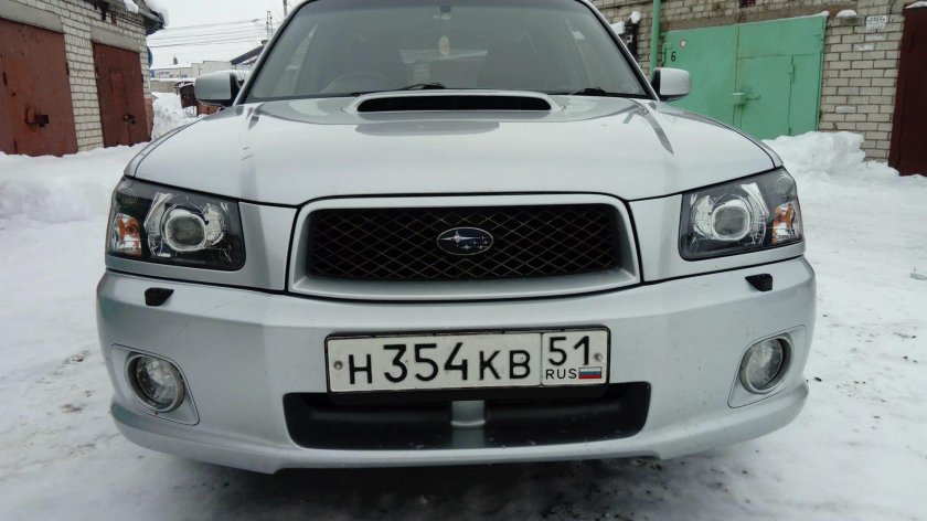 Линзы Субару Форестер sg5