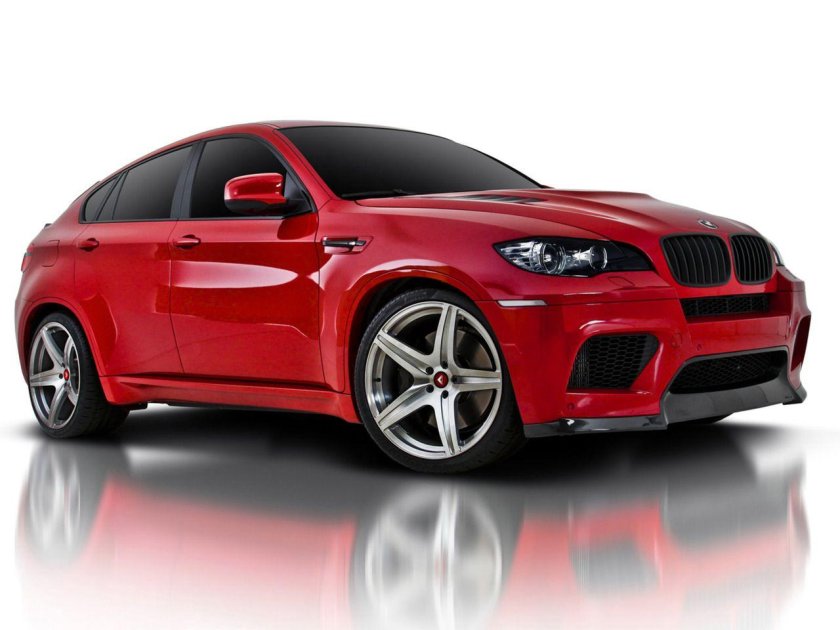 BMW x6m Red