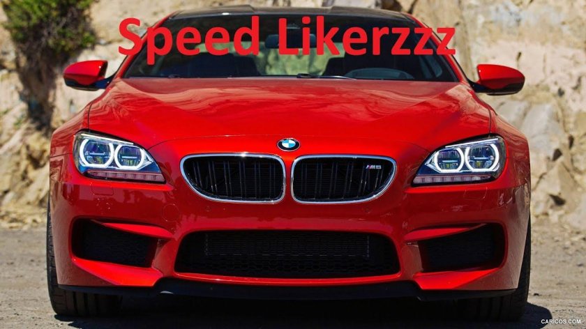 BMW m6 Red