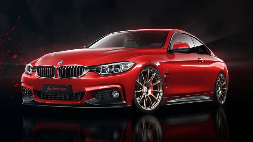 BMW 4 Red