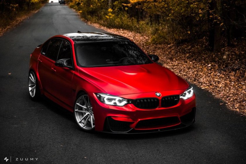 BMW m3 красная