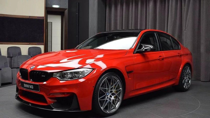 F30 BMW Red m3