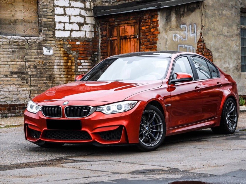 BMW m3 Red