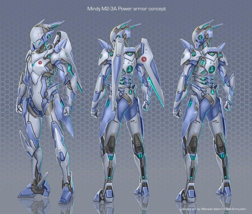 Броня будущего с крыльями