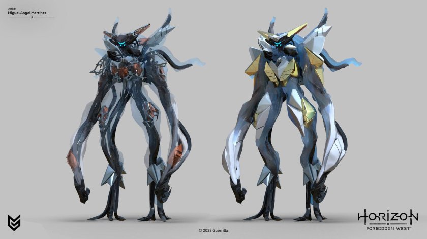 Horizon Forbidden West роботы